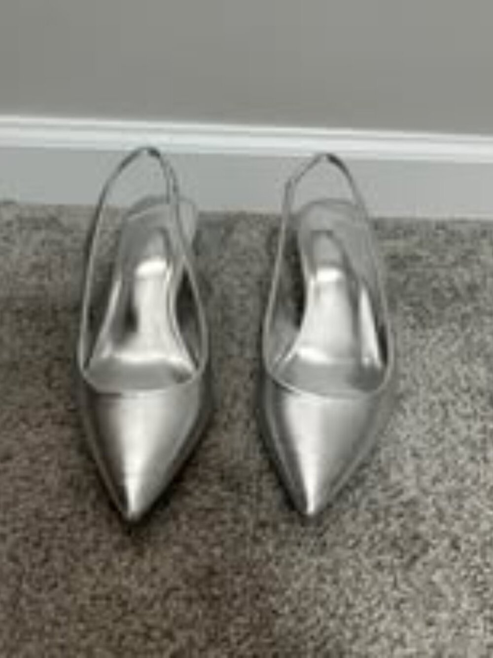 Silver 2" Heels
